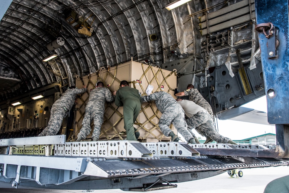 200th RED HORSE Squadron sends second Disaster Relief Beddown System to Puerto Rico for Hurricane Relief Efforts