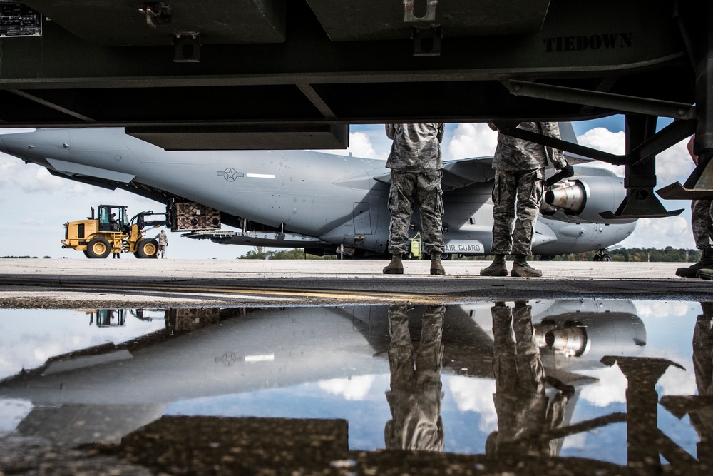 200th RED HORSE Squadron sends second Disaster Relief Beddown System to Puerto Rico for Hurricane Relief Efforts