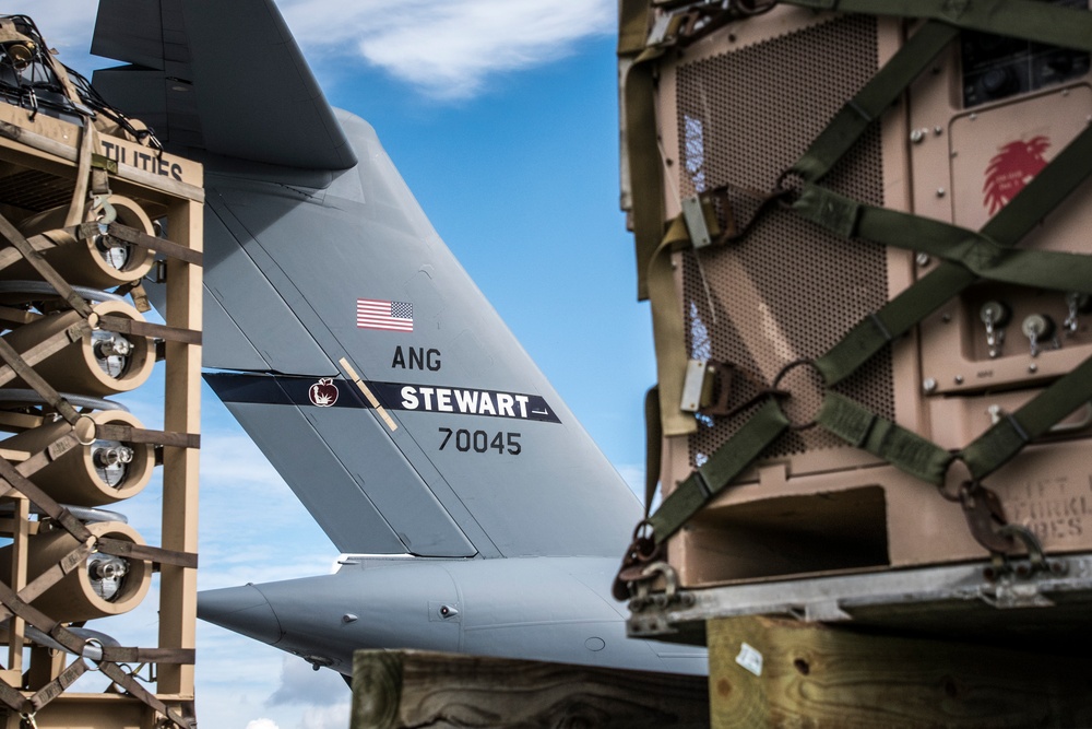 200th RED HORSE Squadron sends second Disaster Relief Beddown System to Puerto Rico for Hurricane Relief Efforts