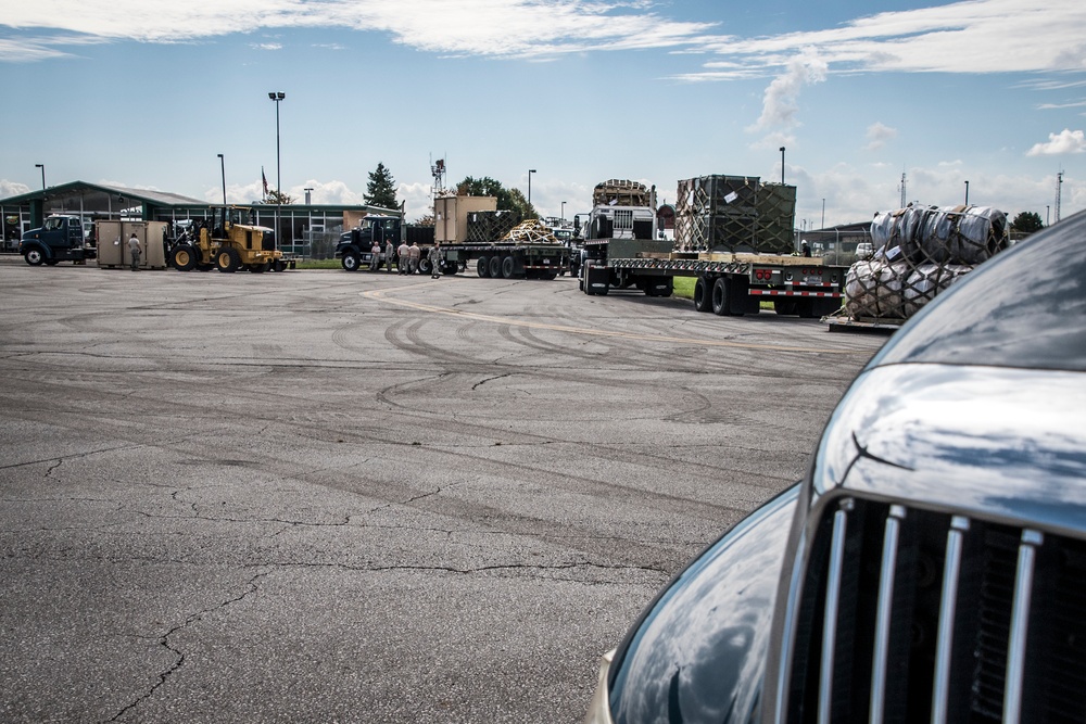 200th RED HORSE Squadron sends second Disaster Relief Beddown System to Puerto Rico for Hurricane Relief Efforts