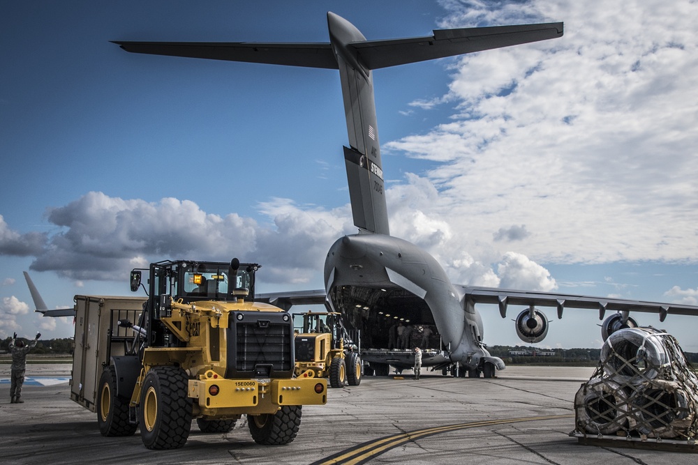 200th RED HORSE Squadron sends second Disaster Relief Beddown System to Puerto Rico for Hurricane Relief Efforts