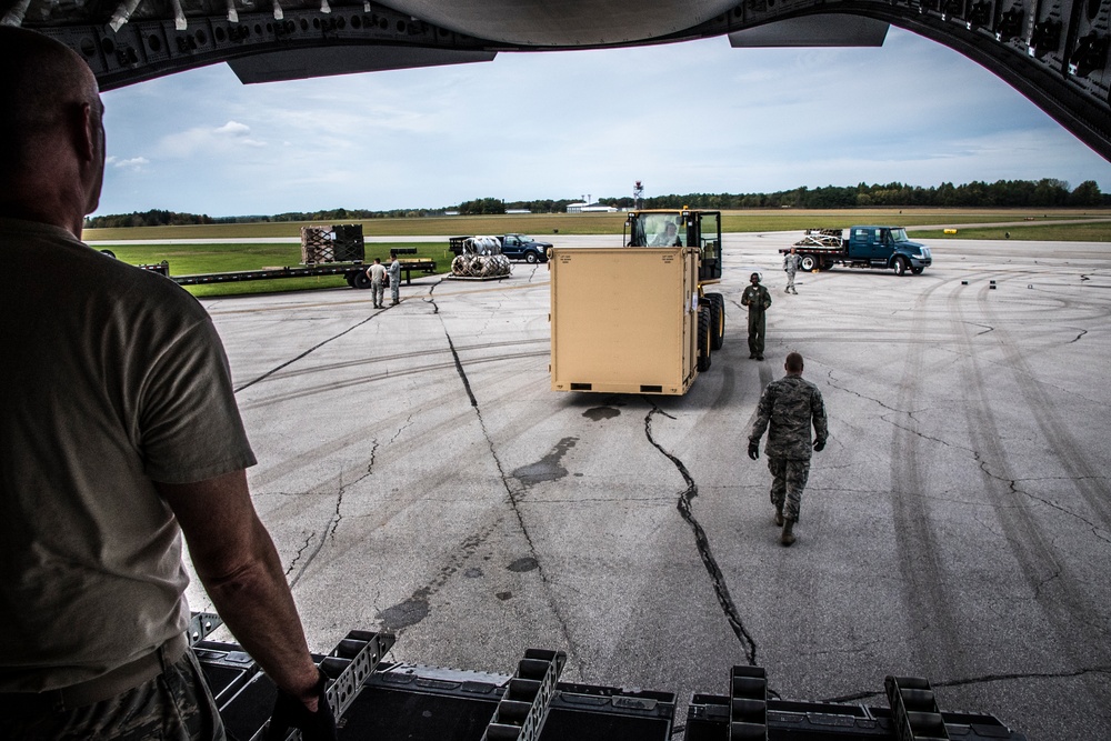 200th RED HORSE Squadron sends second Disaster Relief Beddown System to Puerto Rico for Hurricane Relief Efforts