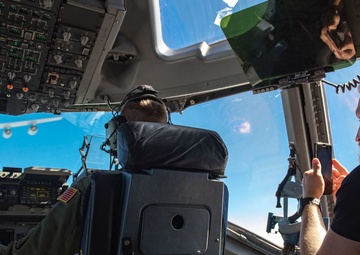 NASCAR drivers experience C-17 gas and go