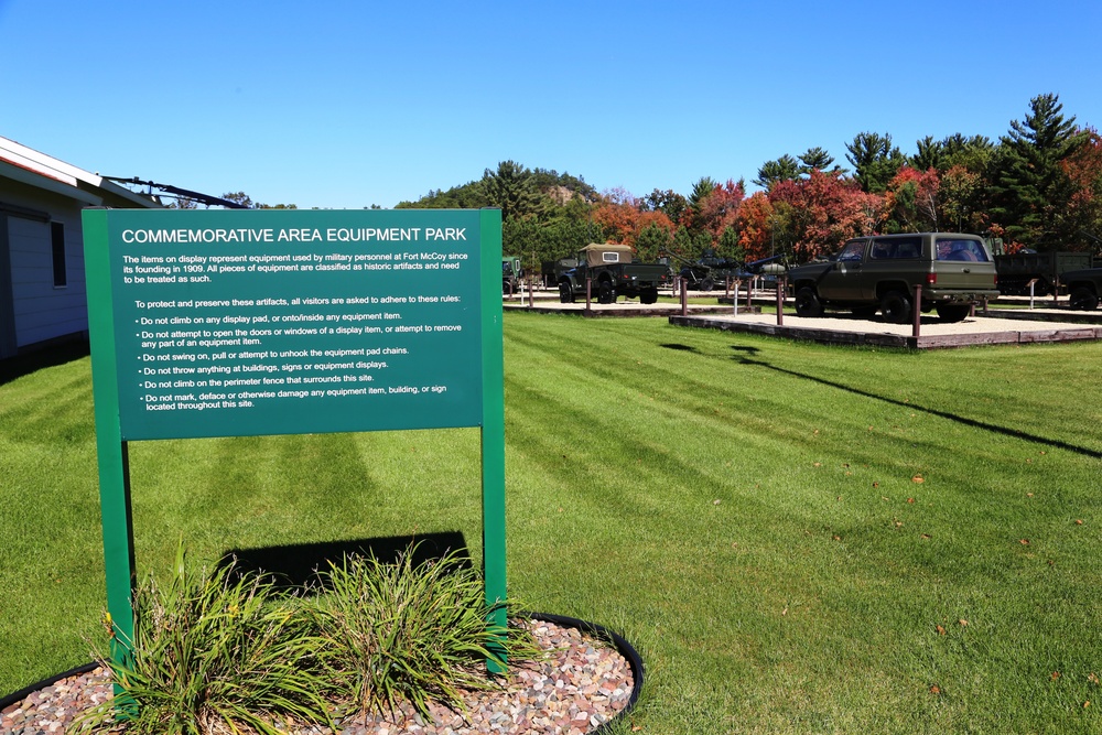 2017 Fall Views at Fort McCoy's Commemorative Area