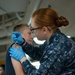 Stennis Conducts Flu Vaccinations
