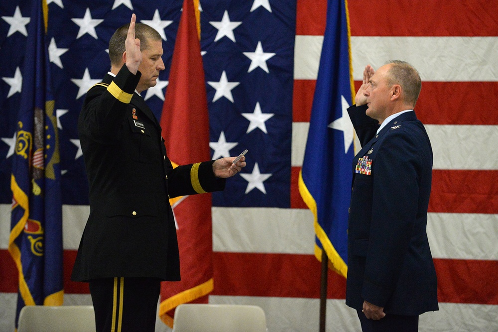Brig. Gen. Todd Branden Promotion in N.D. National Guard