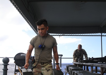 With pinch of Sea salt; Culinary specialists aboard Army Watercraft