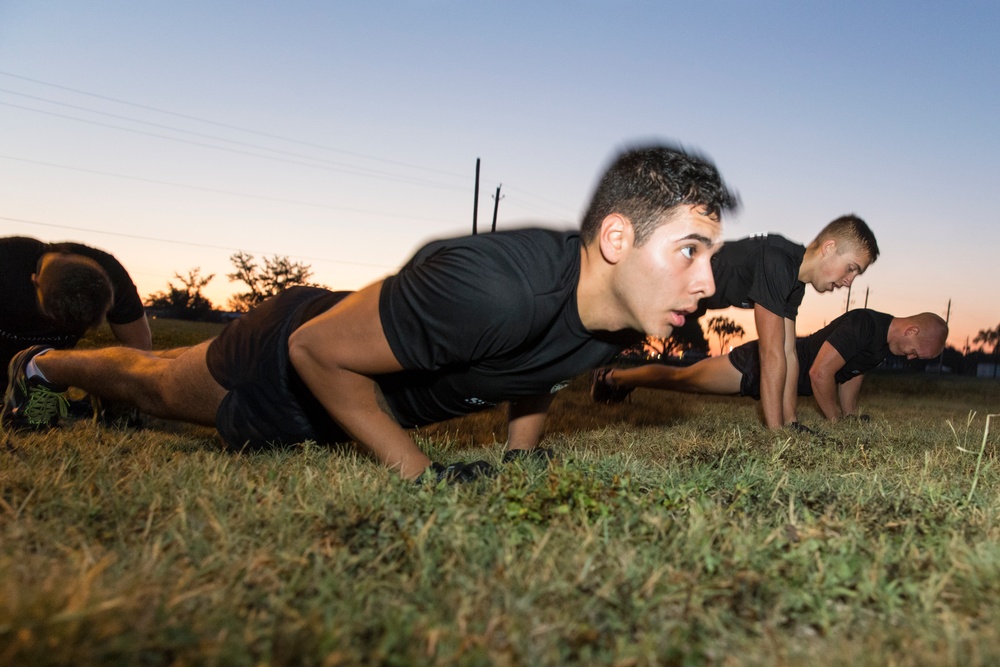 TACP Candidates Physical Fitness Training