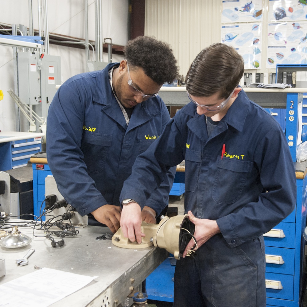 Students assist production shops