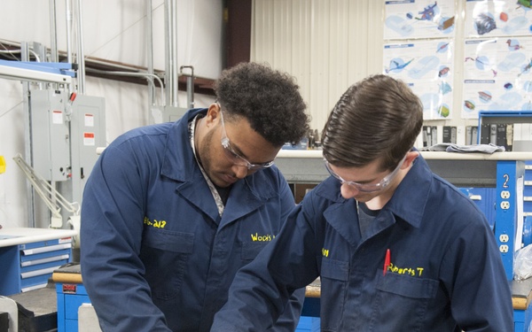 Students assist production shops