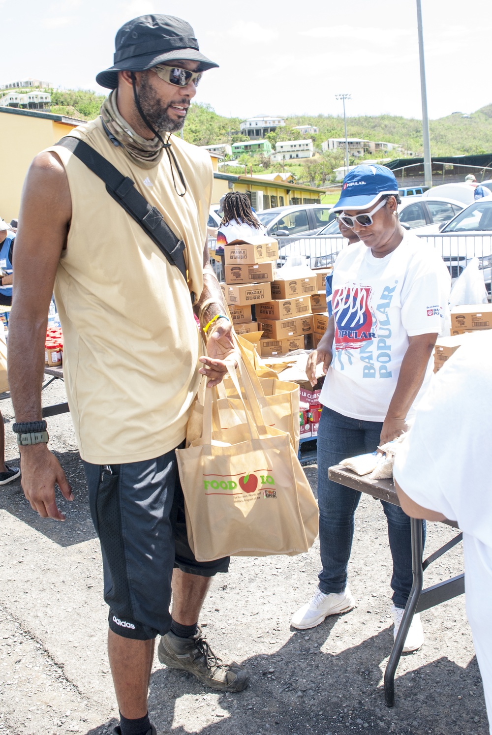 We'll figure this out': A trip with Tim Duncan to help save the Virgin  Islands, Breaking