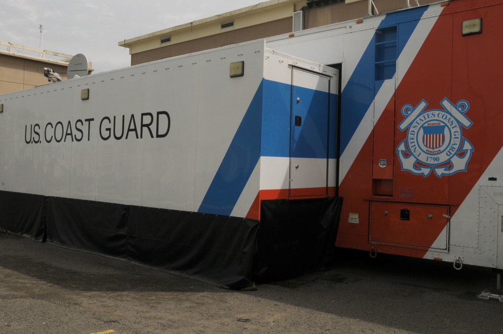 Coast Guard reopens command center in Puerto Rico