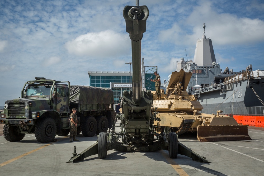 Marines stage and prepare for San Diego Fleet Week 2017