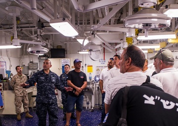 USS America hosts tour in Israel