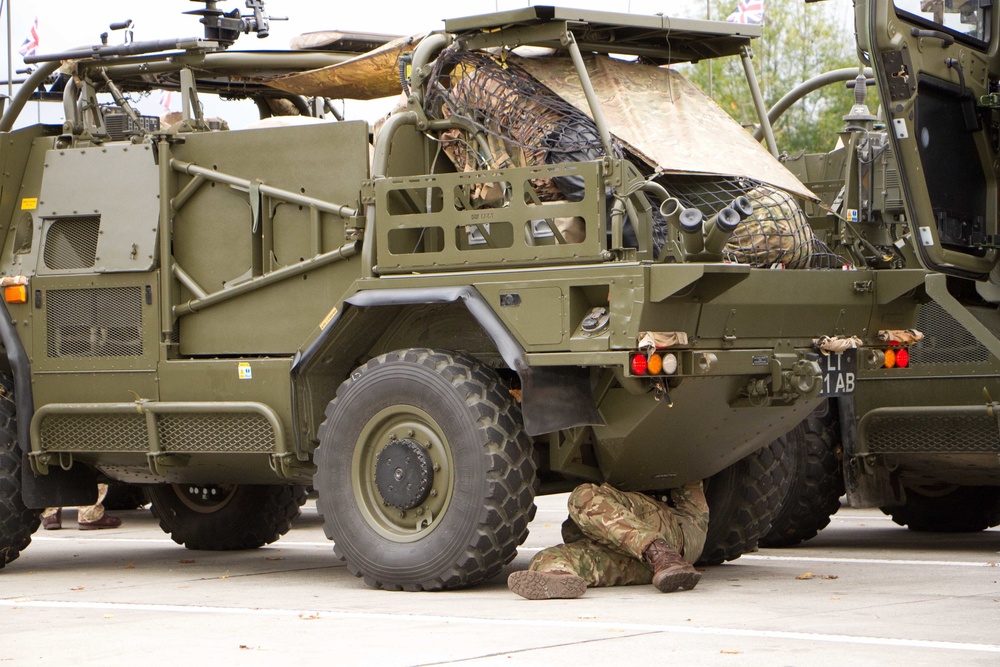 2d Cavalry Regiment convoy to Poland