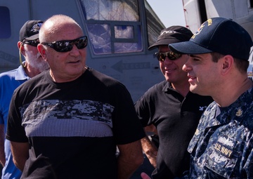 USS America hosts tour in Israel