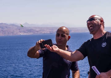 USS America hosts tour in Israel