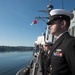 USS Sampson Departs Naval Station Everett