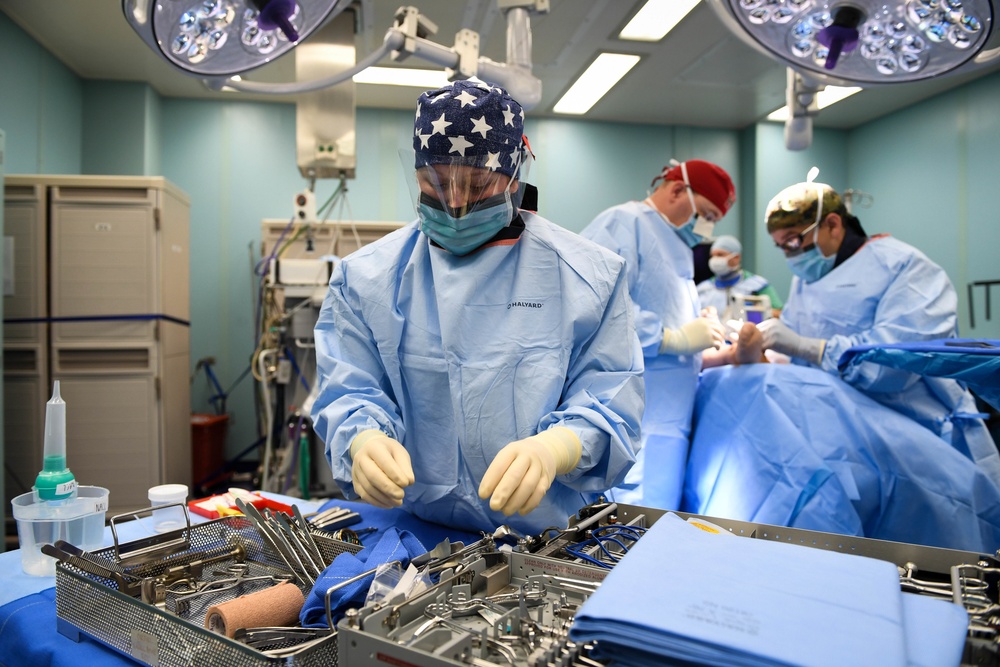 USNS Comfort Surgical Operation