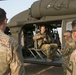 Up, up and away: Cavalry Soldiers conduct air assault training with Kuwaiti partners