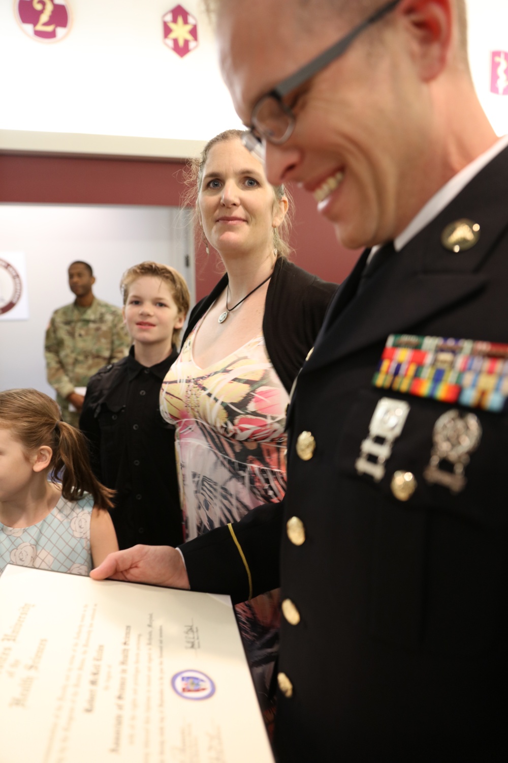 DoD College of Allied Health Sciences Awards First Undergraduate Degree