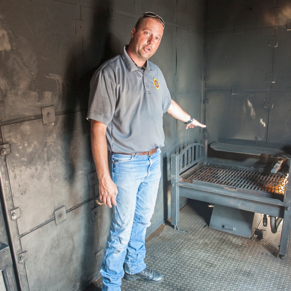 Firefighters train with Alabama Fire College simulator