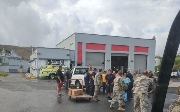 NY Army National Guard provides aid in Puerto Rico