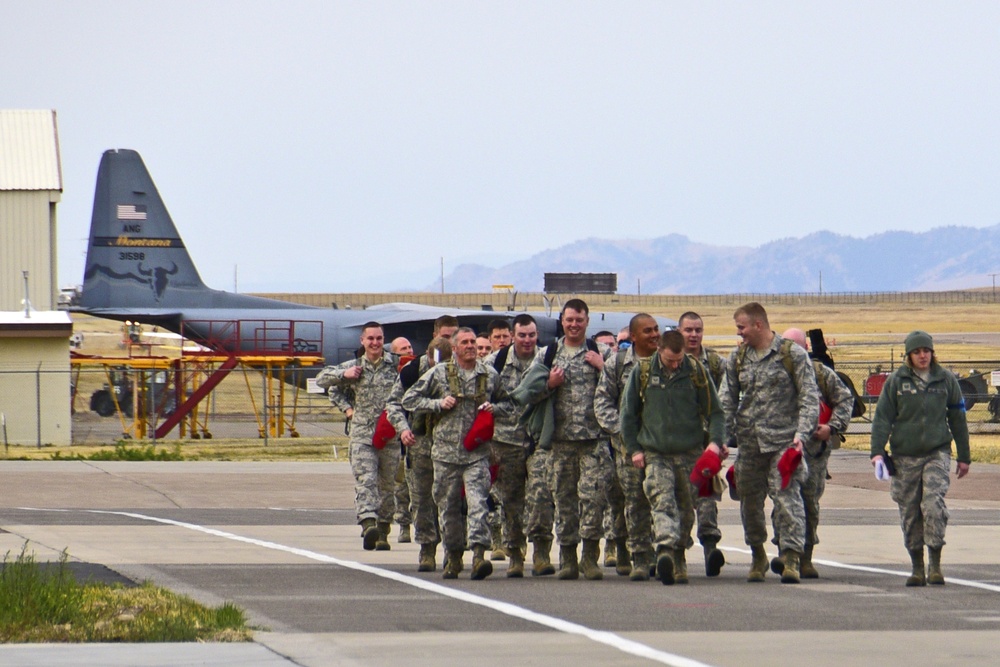219th RED HORSE Squadron members provide disaster relief