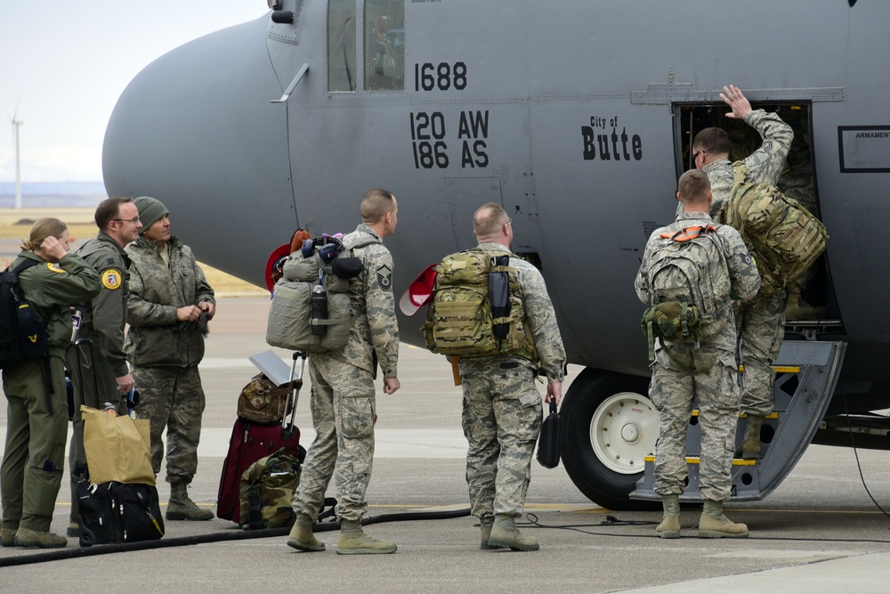 219th RED HORSE Squadron members provide disaster relief