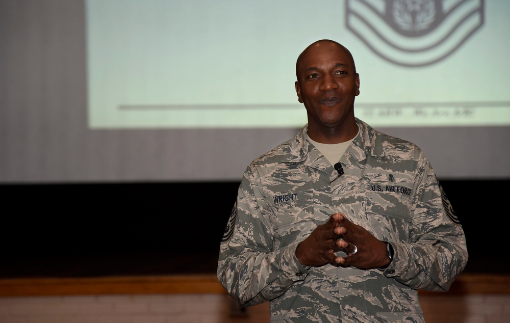 CMSAF enlisted call at McConnell