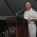Vice Adm. Alexander gives remarks during the 3rd Fleet reception for San Diego Fleet Week