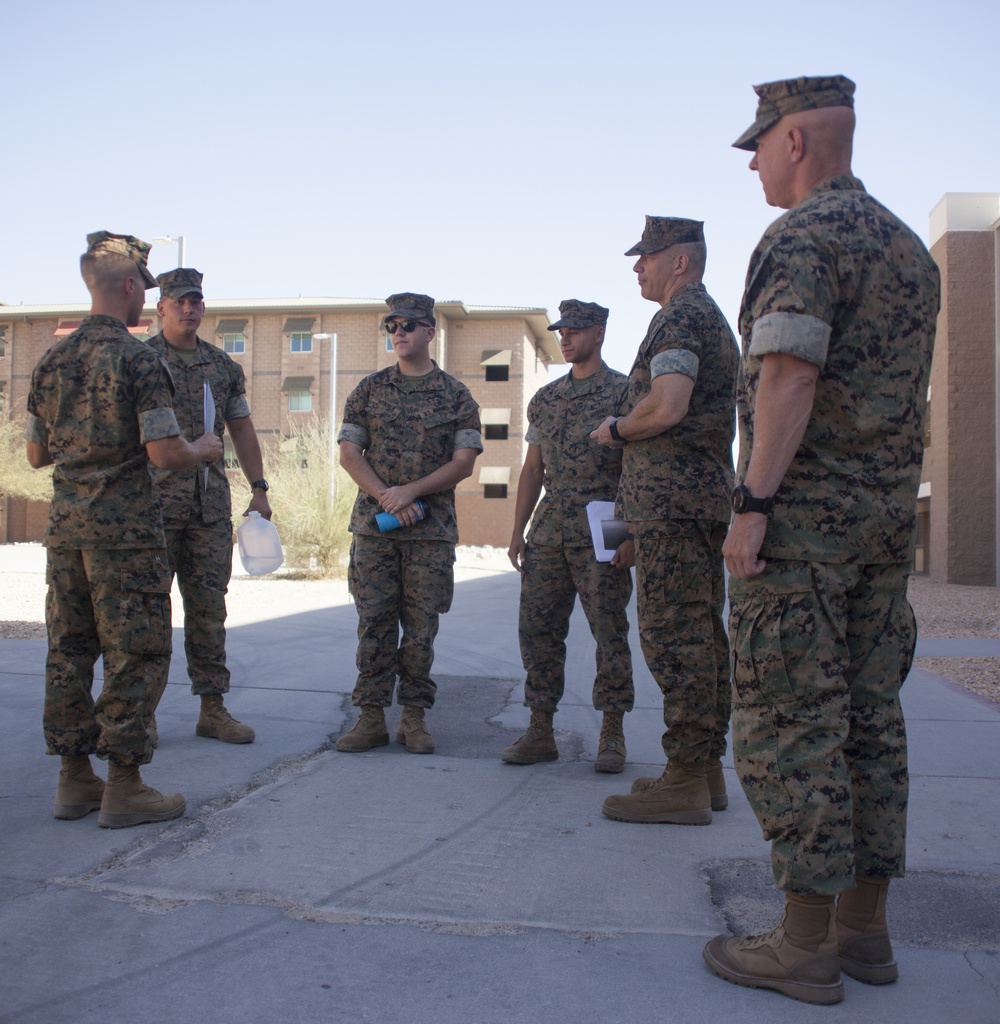 Marines with “Magnificent Seventh” renovate barracks for deployed Marines