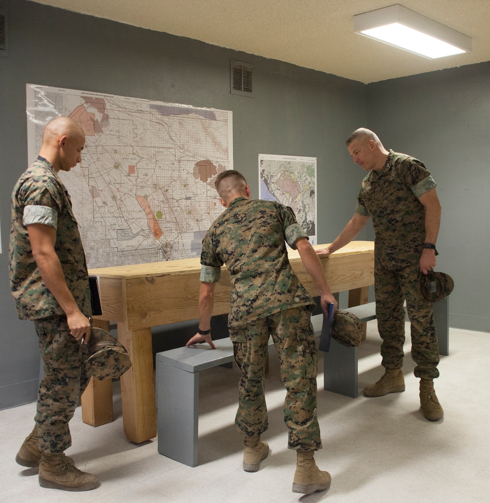 Marines with “Magnificent Seventh” renovate barracks for deployed Marines