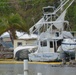 Maria ESF-10 PR Unified Command responders remove damaged vessels from the waters of Puerto Rico
