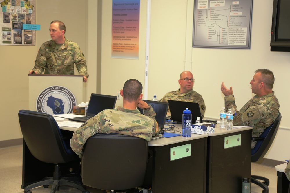 Instructing the instructors at Fort McCoy's Regional Training Site-Maintenance