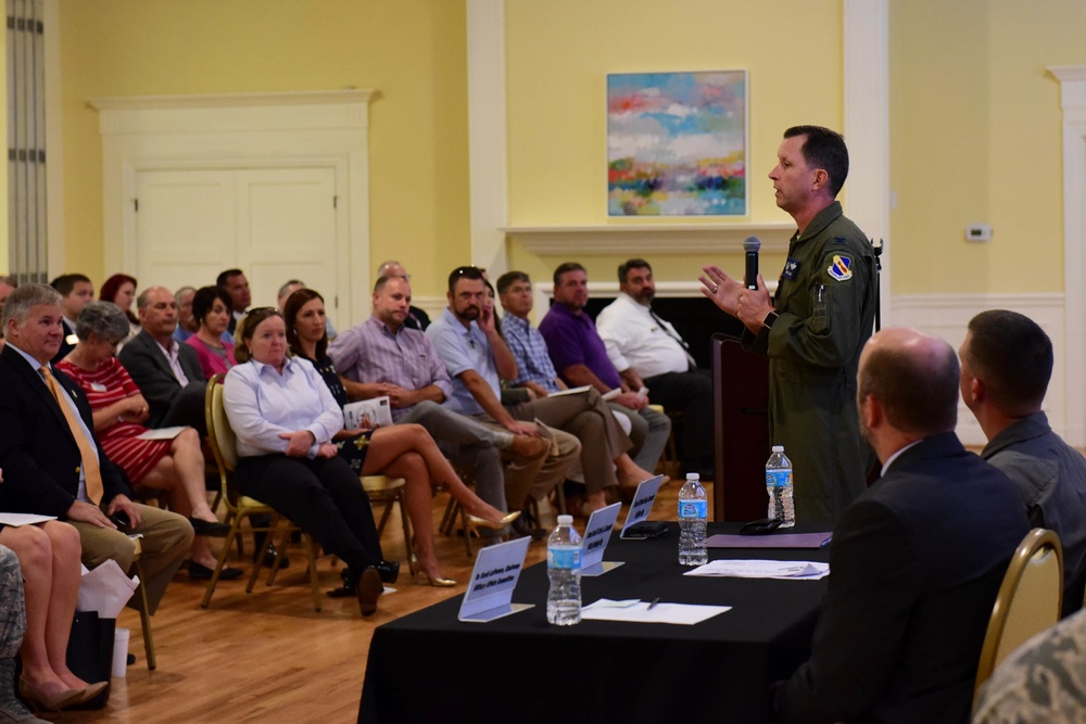 SJAFB presents city of Goldsboro with State of the Military address