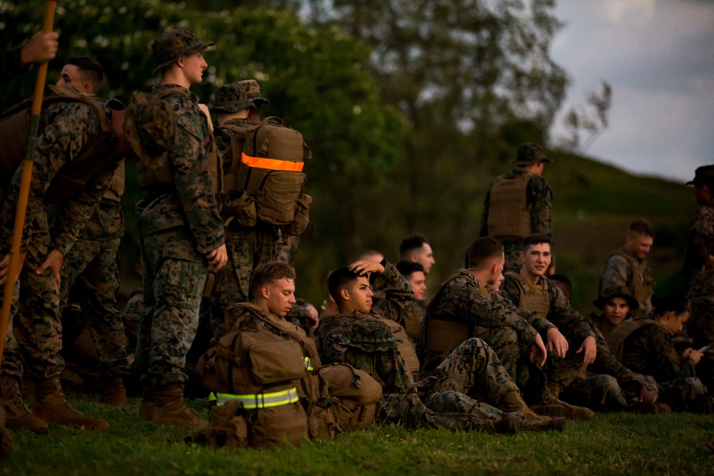 Marine Corps Base Hawaii, Headquarters Battalion 6 mile Hike