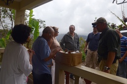 FBI, reservists deliver food, water to residents in remote areas of Adjuntas Puerto Rico
