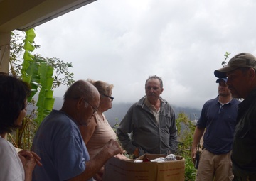 FBI, reservists deliver food, water to residents in remote areas of Adjuntas Puerto Rico