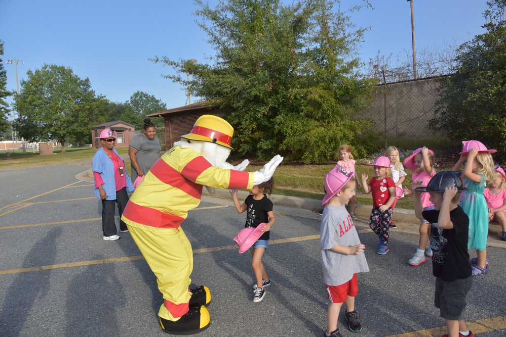 Robins Fire Department Visit Child Development Center