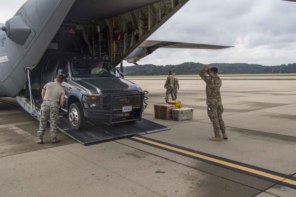 West Virginia Air National Guard leans forward for Hurricane Maria response