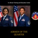 EPME center's Airmen of the Quarter