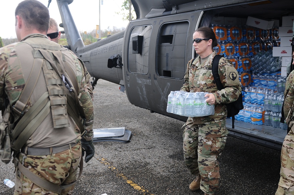 Water and Food Distribution Lares