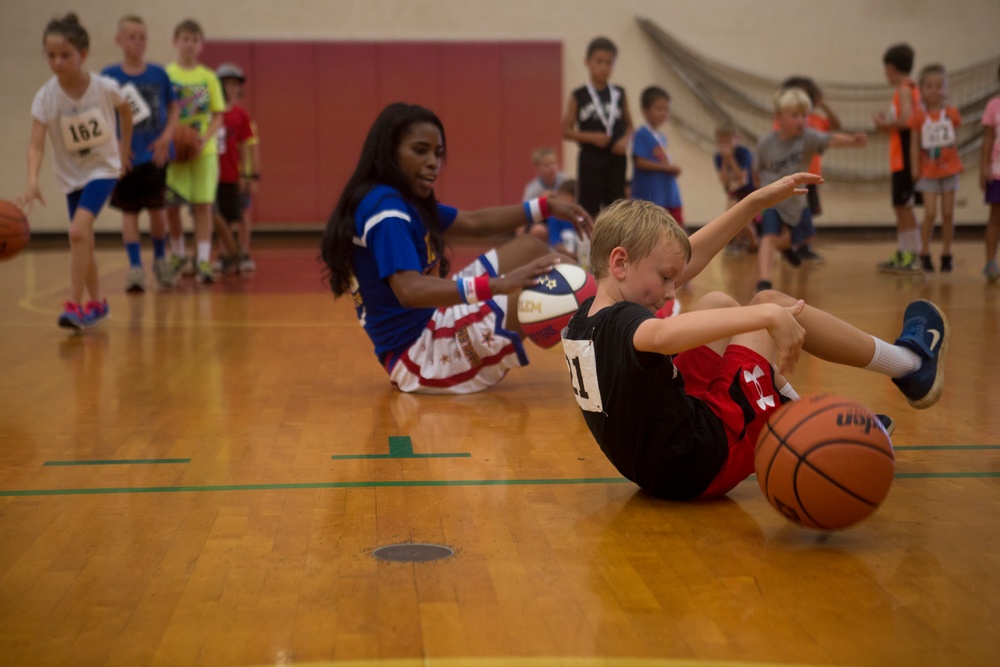 Harlem Globetrotters visit MCBH