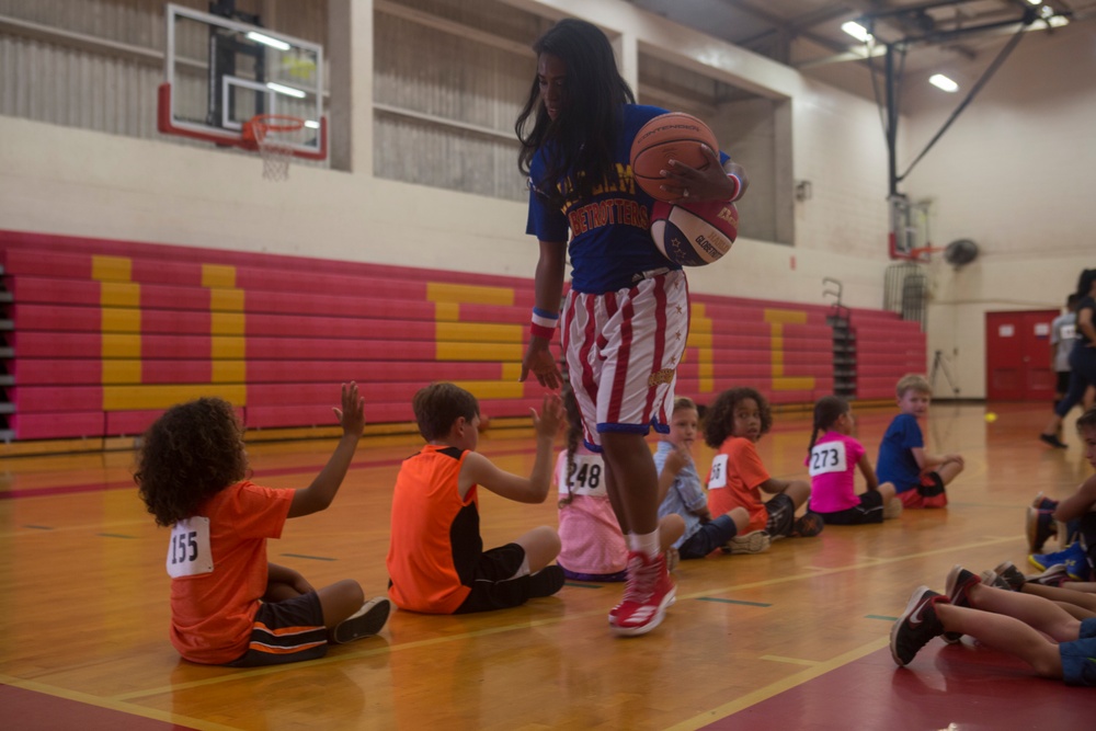 Harlem Globetrotters visit MCBH