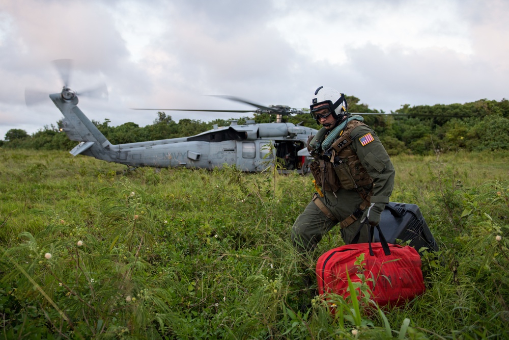 HSC-25 Embassy Emergency Evacuation Drill