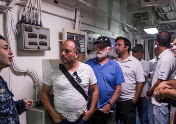 USS America hosts tour in Israel