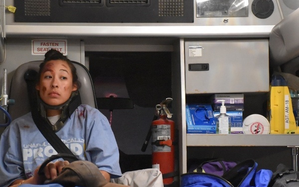 Camp Buehring 86th CSH holds MASCAL Exercise