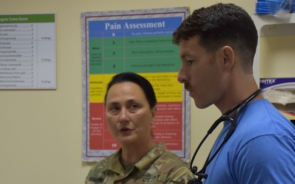 Camp Buehring 86th CSH holds MASCAL Exercise