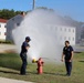 Fort McCoy firefighters flush hydrants around installation